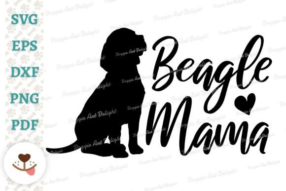 Beagle Mama, Beagle Dog Mom Svg Design Review