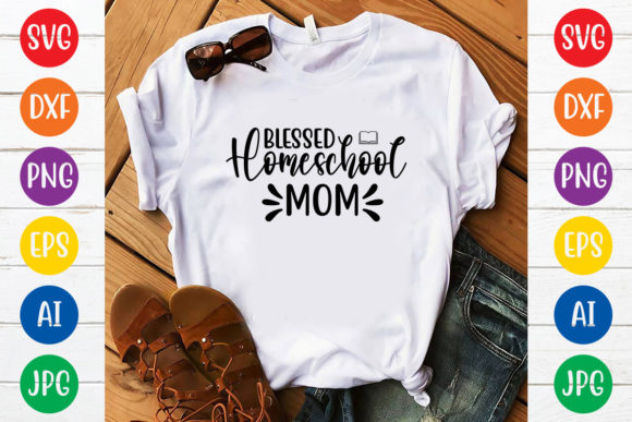 Blessed Homeschool Mom Svg Design Review