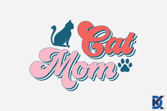 Retro Cat Mom SVG Design: A Designer's Review