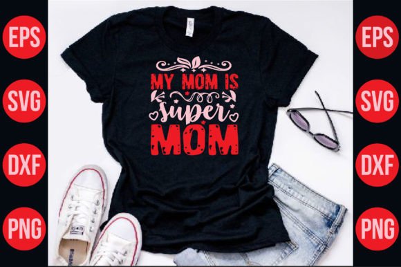 Review: Mom Svg T Shirt Design Vector Vintage