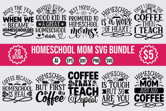 Reviewing the Homeschool Mom SVG Bundle for Embroidery
